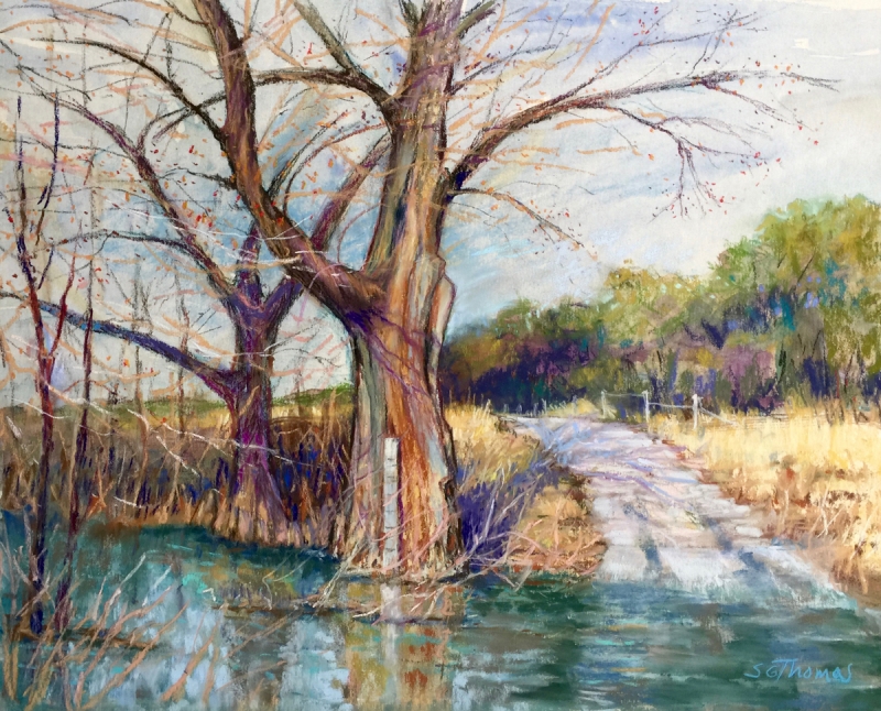 Low Water Crossing #2 by artist Suzanne Thomas